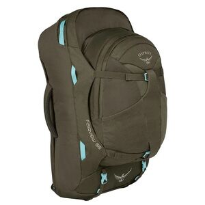 Osprey Fairview 55 Backpack in Olive and Teal